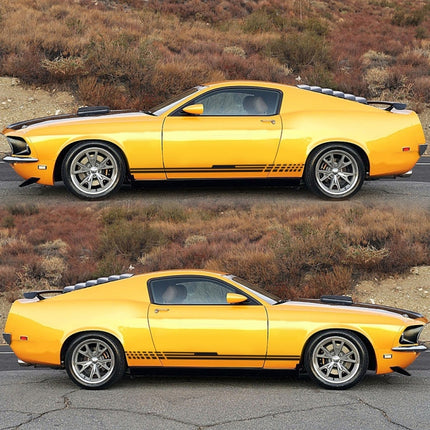 D-730 Stripe Pattern Car Modified Decorative Sticker, D-730