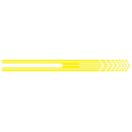 D-730 Stripe Pattern Car Modified Decorative Sticker, D-730