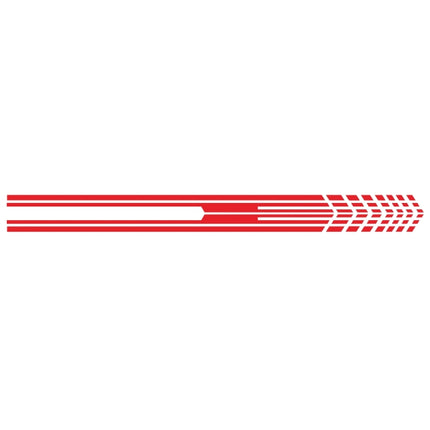 D-730 Stripe Pattern Car Modified Decorative Sticker, D-730