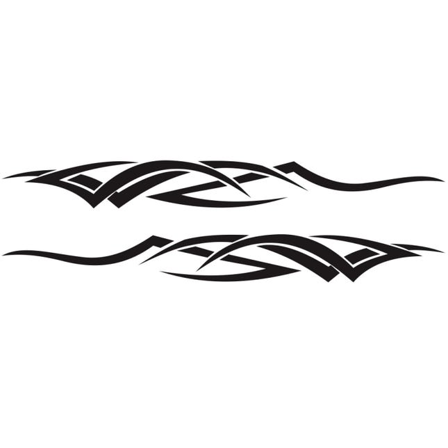 2 PCS/Set D-731 Totem Pattern Car Modified Decorative Sticker, D-731