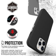 Triangle Armor Texture Phone Case, For iPhone 14 Pro Max, For iPhone 14 Pro, For iPhone 14 Plus, For iPhone 14