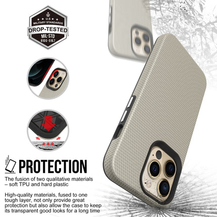 Triangle Armor Texture Phone Case, For iPhone 14 Pro, For iPhone 14 Plus, For iPhone 14