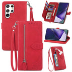 For Samsung Galaxy S22 Ultra 5G / Red