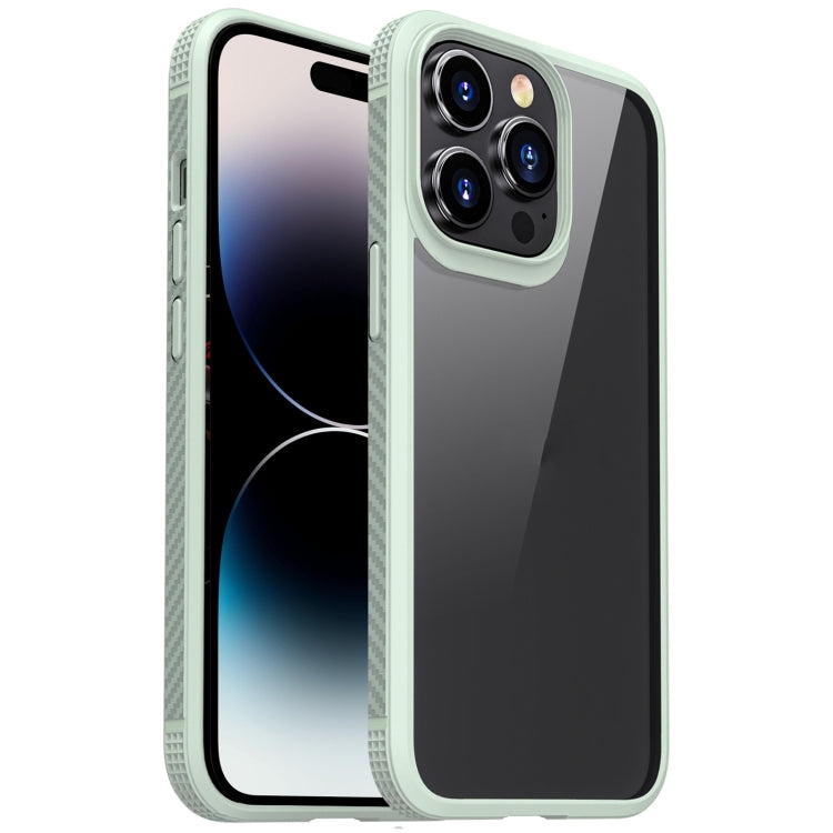 Carbon Fiber Four-corner Airbag Shockproof Case, For iPhone 14 Pro Max, For iPhone 14 Pro, For iPhone 14 Plus