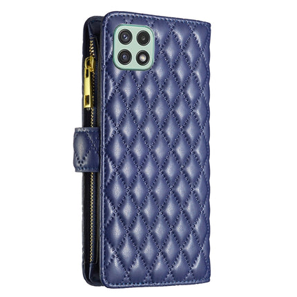 Diamond Lattice Zipper Wallet Leather Flip Phone Case, For Samsung Galaxy A22 5G, For Samsung Galaxy A23 4G, For Samsung Galaxy A31, For Samsung Galaxy A32 4G