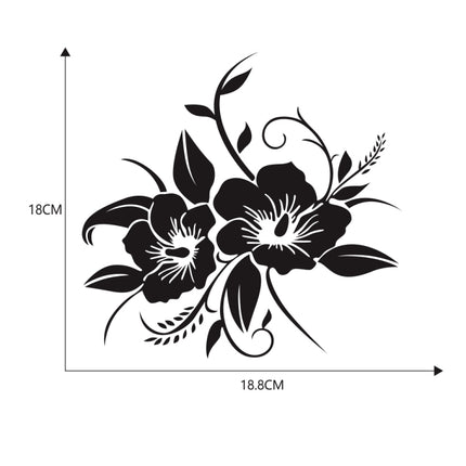 D-798 Flowers Bloom Pattern Car Modified Decorative Sticker, D-798