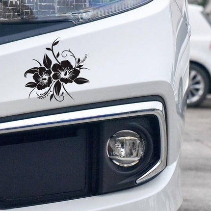 D-798 Flowers Bloom Pattern Car Modified Decorative Sticker, D-798