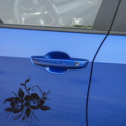 D-798 Flowers Bloom Pattern Car Modified Decorative Sticker, D-798