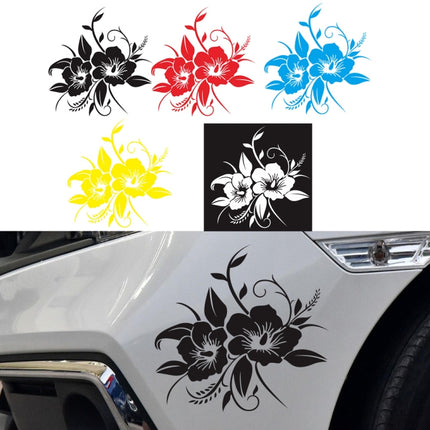 D-798 Flowers Bloom Pattern Car Modified Decorative Sticker, D-798