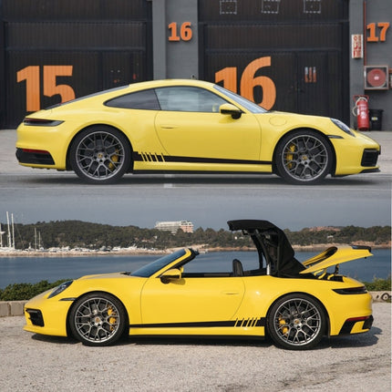 2 PCS/Set D-854 Stripe Pattern Car Modified Decorative Sticker, D-854