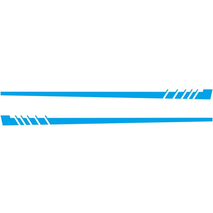2 PCS/Set D-854 Stripe Pattern Car Modified Decorative Sticker, D-854