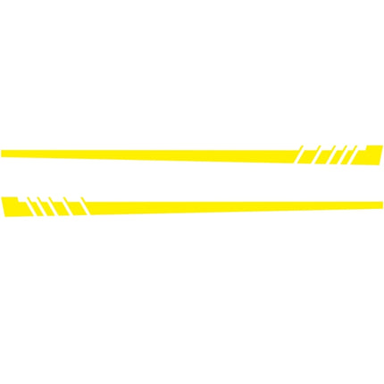 2 PCS/Set D-854 Stripe Pattern Car Modified Decorative Sticker, D-854