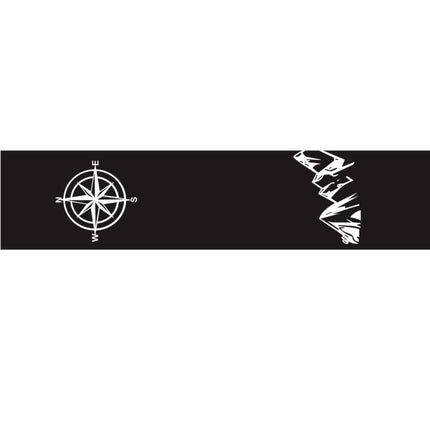 D-864 Compass Pattern Car Modified Decorative Sticker, D-864