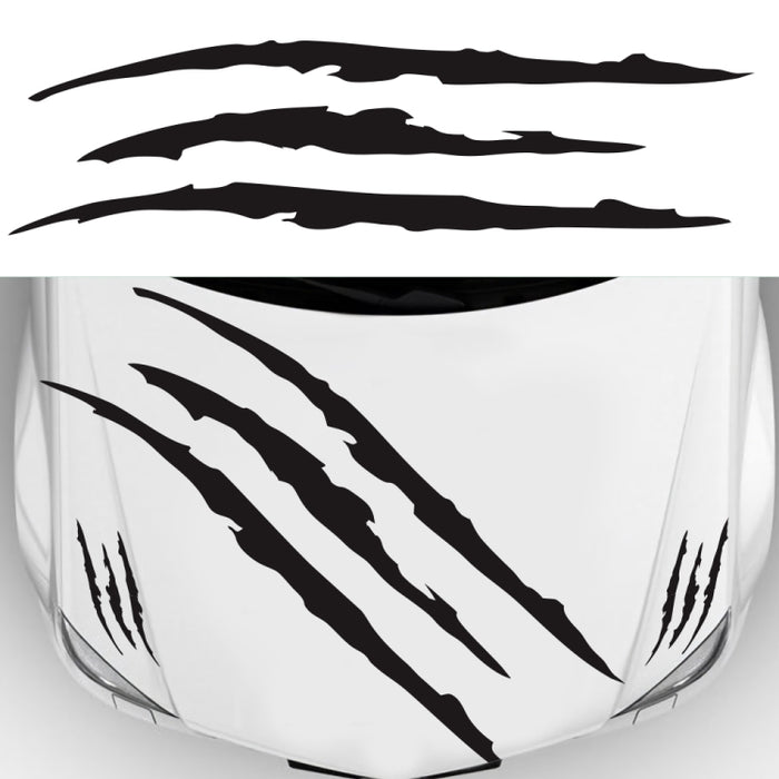 D-865 Claw Scratches Pattern Car Modified Decorative Sticker, D-865