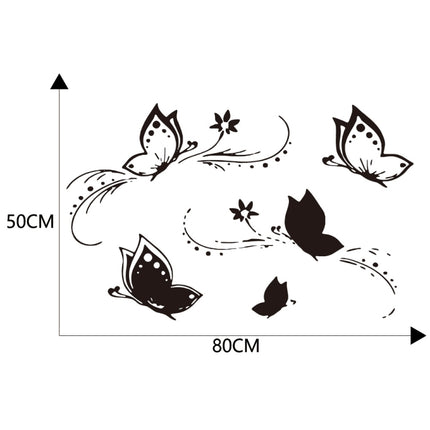 D-907 Butterflies Pattern Car Modified Decorative Sticker, D-907
