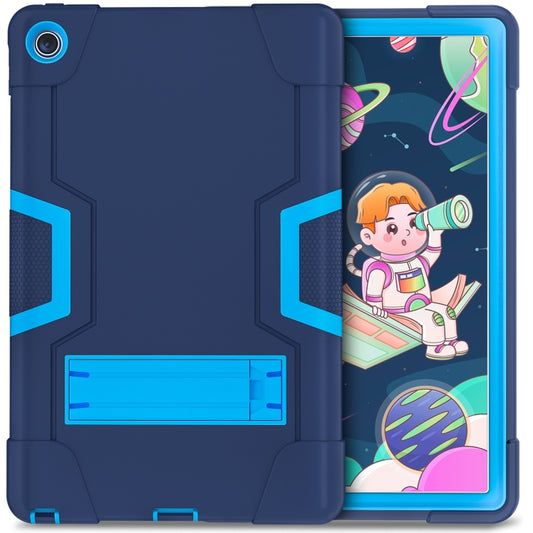 Contrast Color Robot Shockproof Silicone + PC Tablet Case, For Lenovo Tab M10 Plus 10.6 3rd Gen 2022
