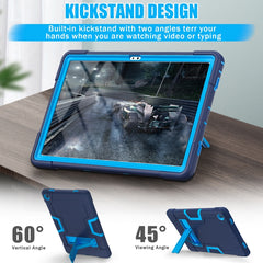 Contrast Color Robot Shockproof Silicone + PC Tablet Case, For Lenovo Tab M10 Plus 10.6 3rd Gen 2022