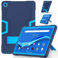 Contrast Color Robot Shockproof Silicone + PC Tablet Case, For Lenovo Tab M10 Plus 10.6 3rd Gen 2022