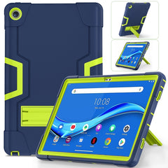 Contrast Color Robot Shockproof Silicone + PC Tablet Case, For Lenovo Tab M10 Plus 10.6 3rd Gen 2022