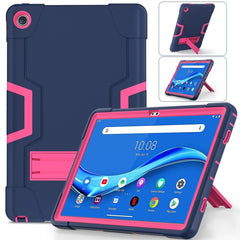 Contrast Color Robot Shockproof Silicone + PC Tablet Case, For Lenovo Tab M10 Plus 10.6 3rd Gen 2022