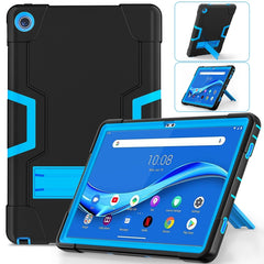 Contrast Color Robot Shockproof Silicone + PC Tablet Case, For Lenovo Tab M10 Plus 10.6 3rd Gen 2022