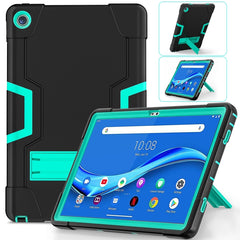 Contrast Color Robot Shockproof Silicone + PC Tablet Case, For Lenovo Tab M10 Plus 10.6 3rd Gen 2022
