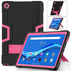 Contrast Color Robot Shockproof Silicone + PC Tablet Case, For Lenovo Tab M10 Plus 10.6 3rd Gen 2022