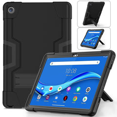 Contrast Color Robot Shockproof Silicone + PC Tablet Case, For Lenovo Tab M10 Plus 10.6 3rd Gen 2022