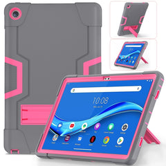 Contrast Color Robot Shockproof Silicone + PC Tablet Case, For Lenovo Tab M10 Plus 10.6 3rd Gen 2022