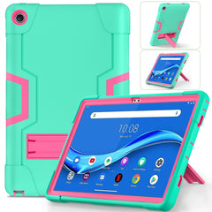 Contrast Color Robot Shockproof Silicone + PC Tablet Case, For Lenovo Tab M10 Plus 10.6 3rd Gen 2022