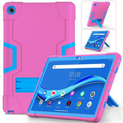 Contrast Color Robot Shockproof Silicone + PC Tablet Case, For Lenovo Tab M10 Plus 10.6 3rd Gen 2022