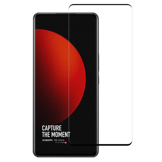 Curved Edge Full Screen Tempered Glass Film, For Xiaomi 12S Ultra (1 PC)