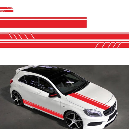 D-930 Lines Pattern Car Modified Decorative Sticker, D-930