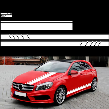 D-930 Lines Pattern Car Modified Decorative Sticker, D-930