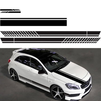 D-936 Stripe Pattern Car Modified Decorative Sticker, D-936