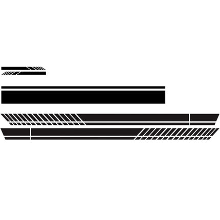 D-936 Stripe Pattern Car Modified Decorative Sticker, D-936