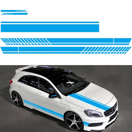 D-936 Stripe Pattern Car Modified Decorative Sticker, D-936