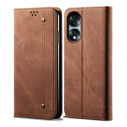 Denim Texture Flip Leather Phone Case, For Honor 70, For Honor 70 Pro / 70 Pro+