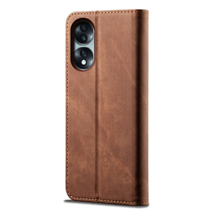 Denim Texture Flip Leather Phone Case, For Honor 70, For Honor 70 Pro / 70 Pro+