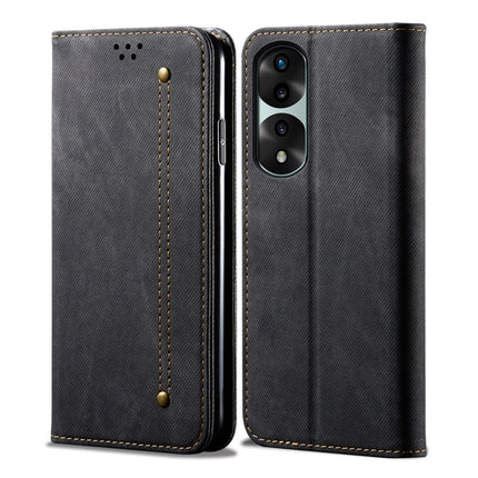 Denim Texture Flip Leather Phone Case, For Honor 70, For Honor 70 Pro / 70 Pro+