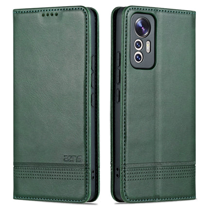 AZNS Magnetic Calf Texture Leather Phone Case, For Xiaomi 12 Lite, For Xiaomi Redmi Note 11T Pro / Poco X4 GT