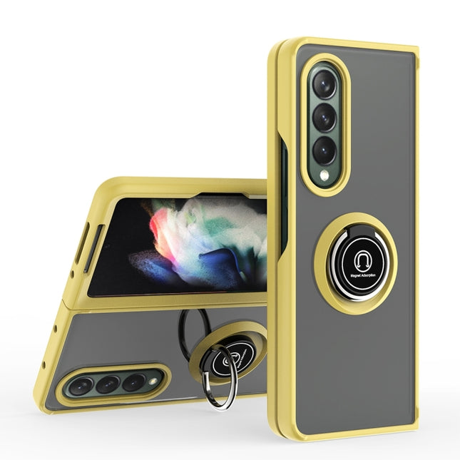 Q Shadow 1 Series TPU + PC Holder Phone Case, For Samsung Galaxy Z Fold4