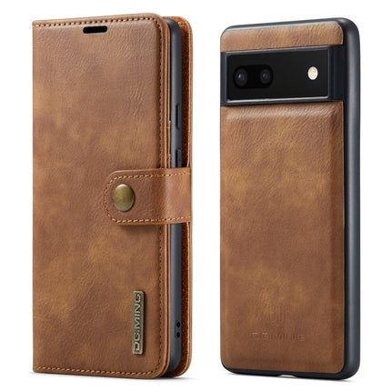 DG.MING Crazy Horse Texture Detachable Magnetic Leather Phone Case, For Google Pixel 6A, For Google Pixel 7, For Google Pixel 7 Pro, For OnePlus 10 Pro