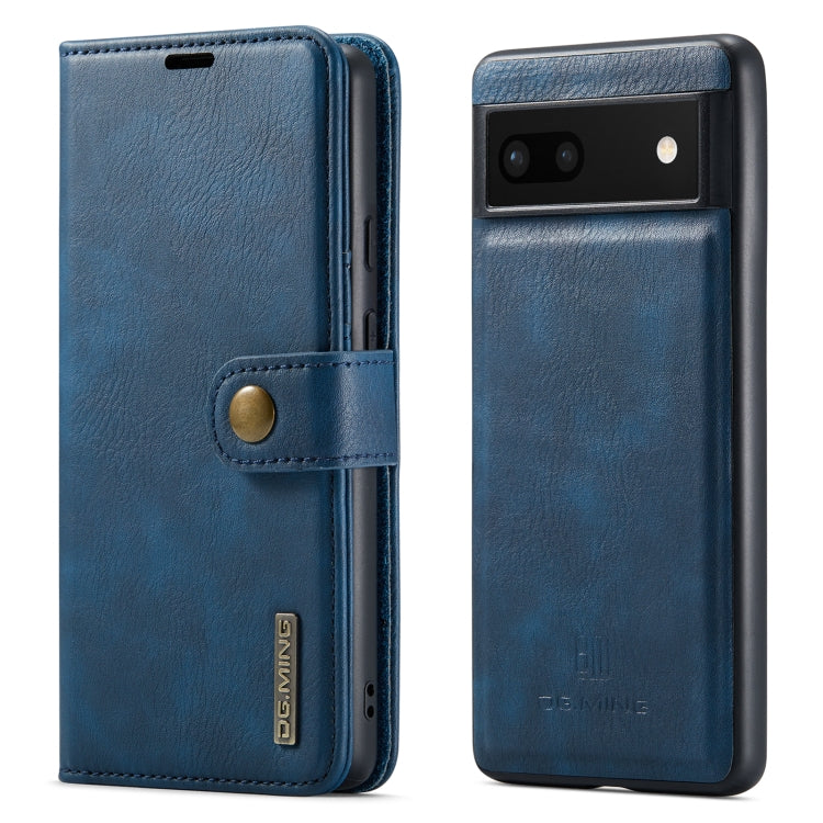 DG.MING Crazy Horse Texture Detachable Magnetic Leather Phone Case, For Google Pixel 6A, For Google Pixel 7, For Google Pixel 7 Pro, For OnePlus 10 Pro