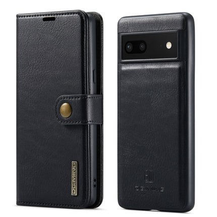 DG.MING Crazy Horse Texture Detachable Magnetic Leather Phone Case, For Google Pixel 6A, For Google Pixel 7, For Google Pixel 7 Pro, For OnePlus 10 Pro