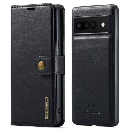 DG.MING Crazy Horse Texture Detachable Magnetic Leather Phone Case, For Google Pixel 6A, For Google Pixel 7, For Google Pixel 7 Pro, For OnePlus 10 Pro
