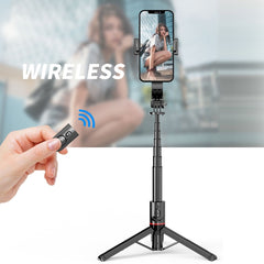 L12 Bluetooth-Fernbedienung Stativ Selfie Stick Telefonhalter, L12