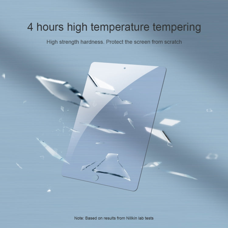 Película de vidrio templado NILLKIN V+ Series 0,33 mm 4H antirayos azules, para Huawei MatePad Pro, para iPad 9.7 (2018) y (2017), para iPad 10.2, para iPad Air （2019）, para iPad mini (2019), para iPad Pro 11 2018/2020/2021/2022/Air 10.9 2020/Air4/Air5