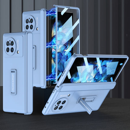 GKK Magnetic Hinge Flip Phone Case with Holder, For vivo X Fold
