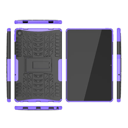 Tire Texture TPU+PC Shockproof Case with Holder, For Lenovo Tab M10 Plus 10.6 3rd Gen 2022